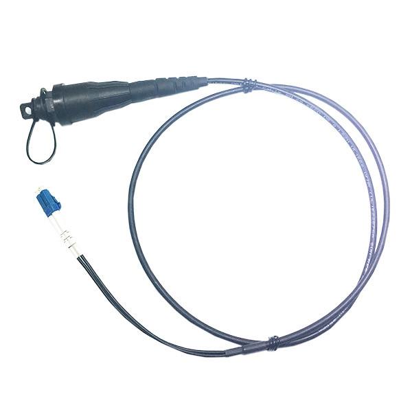 Buy cheap Outdoor Harsh Environment Fiber Patch Cord , LCD Sm Fiber Optic Cable For Remote from wholesalers