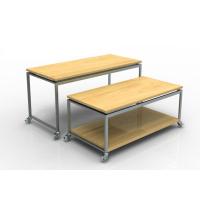 Buy cheap Recyclable Display Nesting Tables Wooden , Mobile Space Saving Boutique Display product