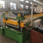 0.3mm Corrugated Metal Roof Sheet Panel Roll Forming Machine PLC Control