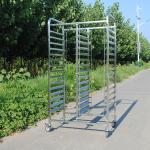 Restaurant 15 Tiers Stainless Steel Tray Trolley For Drying Oven