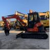 Buy cheap U55-4 Second Hand Kubota Excavators Kubota 5 Ton Digger With Crawler Chain from wholesalers