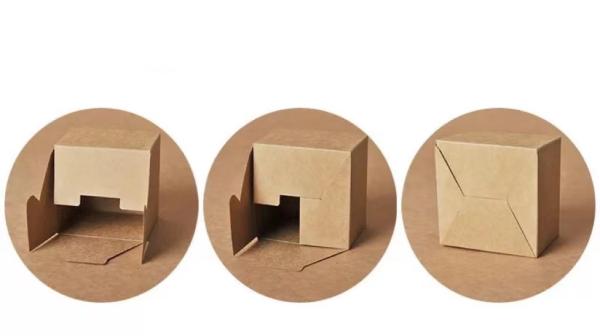 Buy cheap Customized Packaging Kraft Paper Box UV Coating Surface Treatment from wholesalers