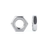 Buy cheap DIN439B Stainless Steel Thin Hexagon Nuts Stainless Steel Jam Nuts product