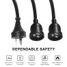 Buy cheap Australia Plug H05vv-f 3g 3*0.5mm2/0.75mm2 IEC Connector Power Cord with Dual Female from wholesalers