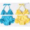 Buy cheap Cute Ruffles Girls Mermaid Tail Swimsuit , Kids Mermaid Bikini Swimwear from wholesalers