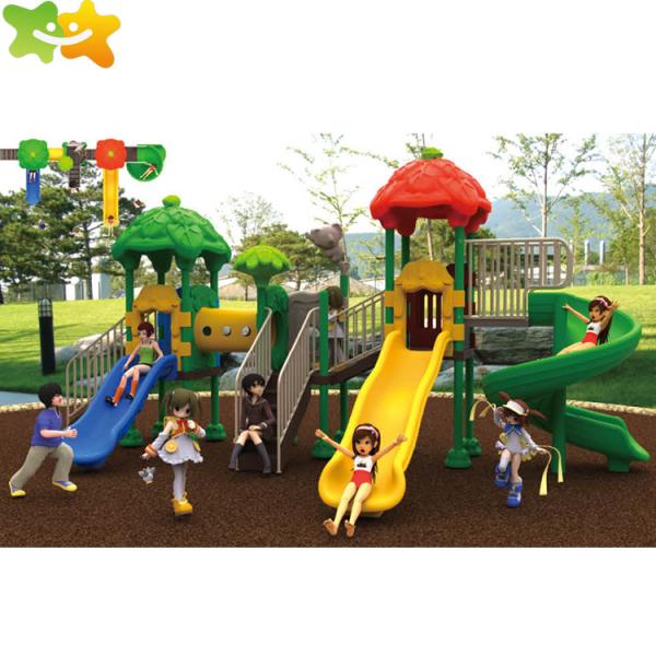Buy cheap Safe And Durable Plastic Playground Equipment Outdoor Kids Backyard Slide from wholesalers