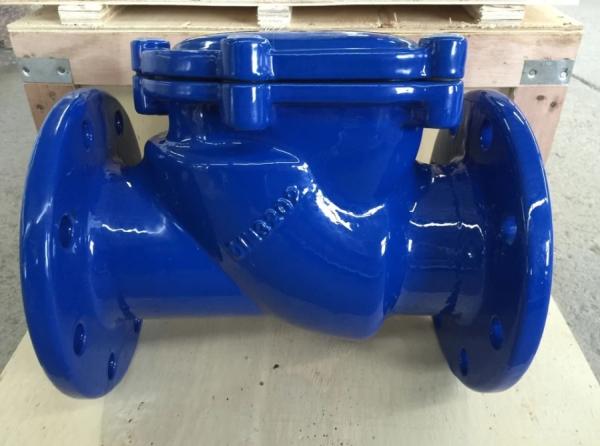Buy cheap Cast iron check valve face to face DIN3202 from wholesalers