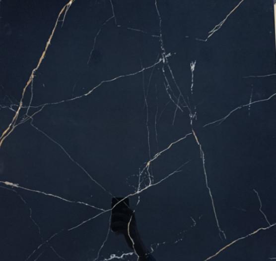 Buy cheap Residential Dark Blue Porcelain Tile , Square Polished Ceramic Tiles 800x800mm from wholesalers