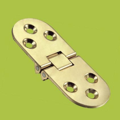 Buy cheap 180 degree flap hinge Zinc alloy hinge with Chrome Gold finish from wholesalers