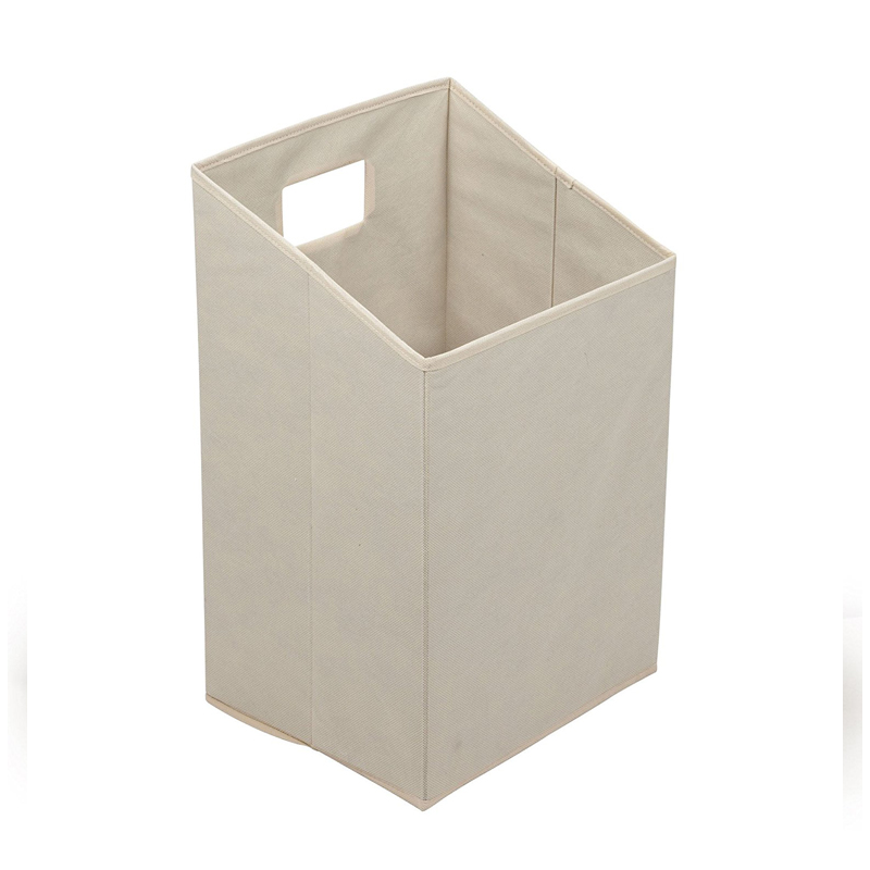 Natural Bamboo Laundry Basket Storage Bin Hamper Dirty Clothes
