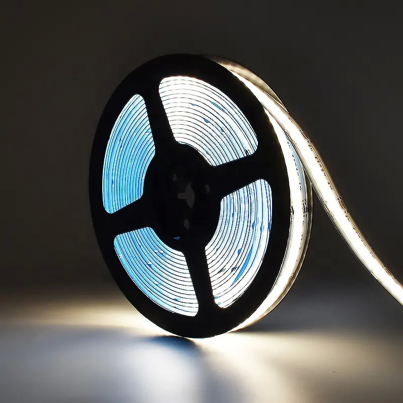 Dotless Colorful Cob Rgb Rgbw Addressable Led Strip 784Chips/M 24V 12mm