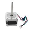 Buy cheap Nema 17 12v 1.8 Degree Per Step 2 Phase Hybrid Stepper Motor 42mm High Precision Max.axial force 10N from wholesalers