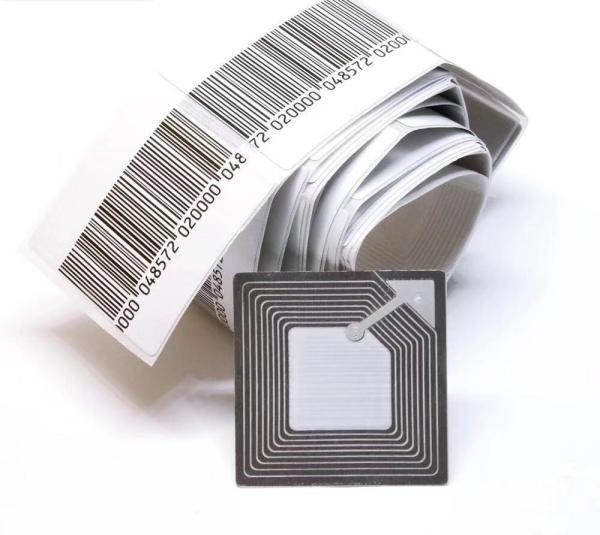 Buy cheap 50*50mm Loss Prevention Anti Theft EAS Adhesive 5X5 Anti Theft RF Barcode Soft Label Security Sticker -50mm*50mm from wholesalers