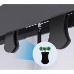 Lightweight Shower Room Accessories Waterproof Sliding Glass Door Clamp