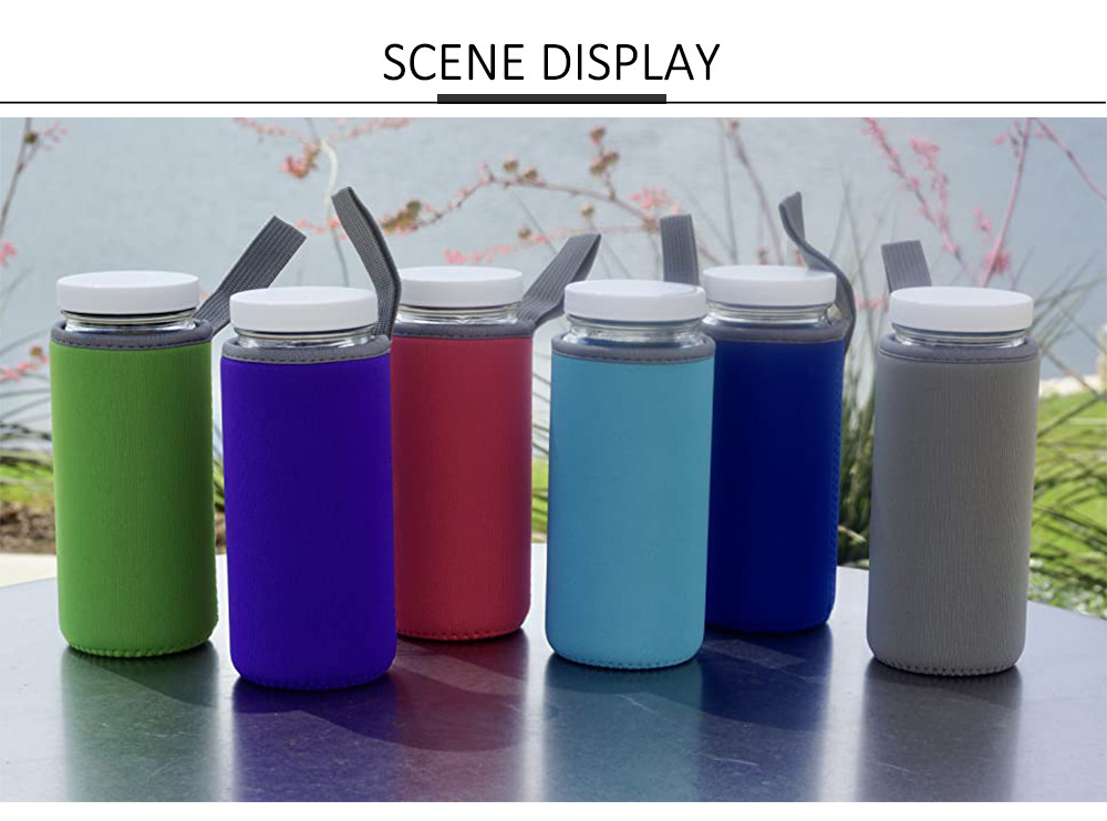 Vibrant Color 16 17 18 Oz Insulated Neoprene Bottle Sleeve