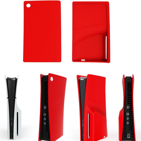 Buy cheap Dustproof PS5 Slim Silicone Skin Cover Anti-Scratch For Sony PS5 Slim Disc Edition Console from wholesalers