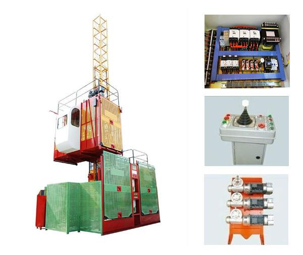 Buy cheap Small Noise Construction Hoist Elevator Installed And Dismounted Conveniently from wholesalers