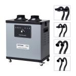 Three Layers 200W Benchtop Fume Extractor F6002, Double Arms Metal Body Machine