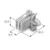 Buy cheap Durable Car Electrical Connectors , Cable Wire Connector MG610159 MG630680 Wire To Wire from wholesalers