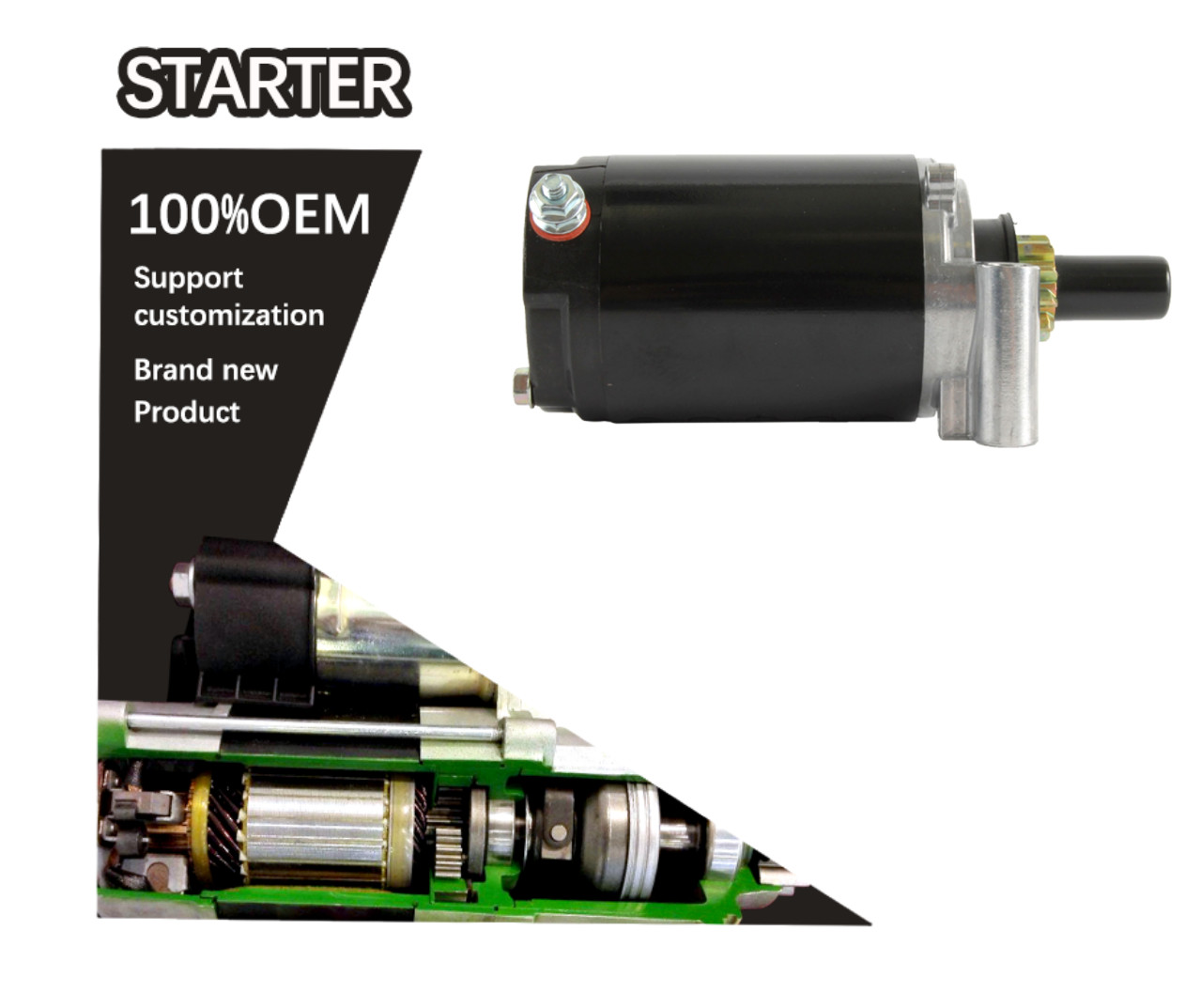 12V 10T CCW STARTER 71-09-5802, 12 098 02, 12-098-02, 1209802, 1209804, 12 098 04, 12-098-04, 1209805, 12-098-05,