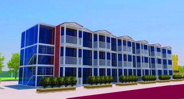 Buy cheap 3 Layers Prefab Commercial Buildings , Flexible Assembly Commercial Steel Building Kits from wholesalers