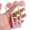 Buy cheap Anti Wrinkle Single Ball Pink Jade Roller For Face Massage from wholesalers