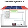 Buy cheap Complete 5Kw Home Solar Generator 5000W 220V System On Grid from wholesalers