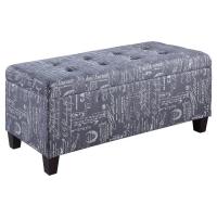 Buy cheap Living room folding bench ottoman stool fabric ottoman with storage weight product