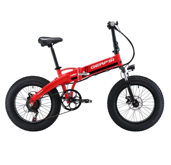Aluminum 350W 36V 20 Inch Fat Tyre Folding Electric Bike