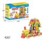 Remote Control DIY Gear Building Blocks Educational Toys W / Light Music 84 Pcs