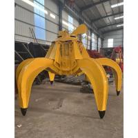 Buy cheap High Efficiency Hydraulic System Crane Grab Bucket For Scrap Steel Easy To product