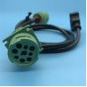 Buy cheap Green Deutsch 9 Pin J1939 Female to OBD2 OBDII 16 Pin Female and J1939 Male Splitter Y Cable from wholesalers