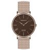 Buy cheap 41.0mm round case mesh band steel wrist watches for men, stainless steel watch from wholesalers