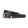 Buy cheap Daily Life 2.0CM Ostrich Grain Ladies Leather Belts With Gold Buckle from wholesalers