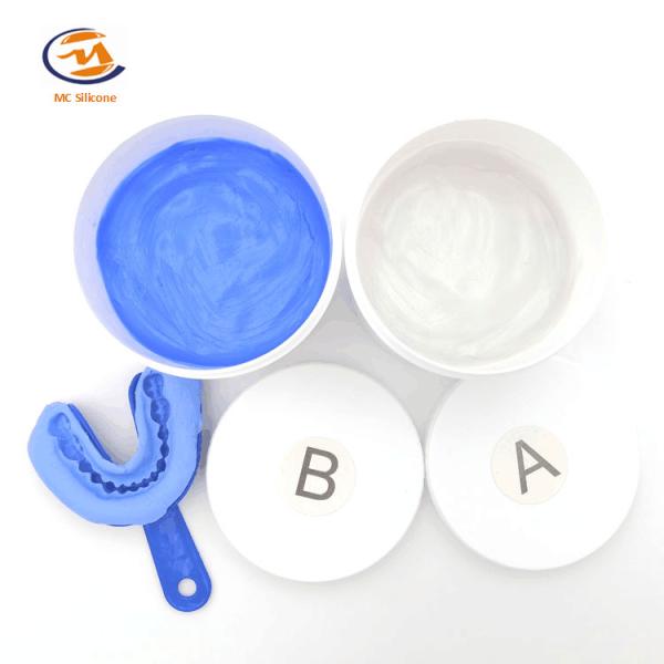 Buy cheap Effortless Detail Replication 65 Shore A Silicone Putty for Dental Molds White/Purple/Blue/Orange from wholesalers