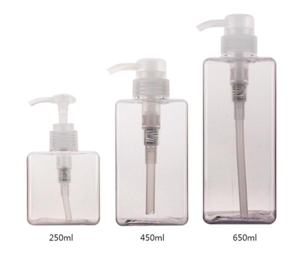 Buy cheap White 300ml Clear Plastic Cosmetic Jars , Amber Plastic Makeup Jars For Lotion from wholesalers