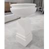 Buy cheap Hand Carved Fiberglass Customized Flower Pots with Drainage Hole from wholesalers