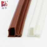 Irregular Shaped Wooden Door Seal Strip PVC Rubber Weather Stipping