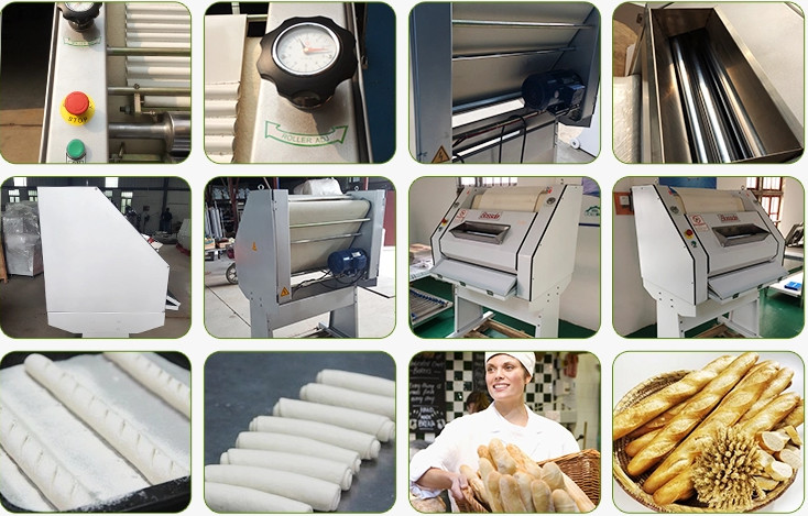 French Long Bread Long Loaf Baguette Baguette Moulder Machine 220V/380V