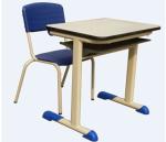 MUCHN School Solid Wood School Desk With Chair
