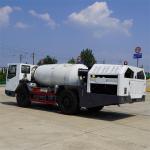 Underground Coal Mine Equipment Trackless Rubber Wheel Car WC6BJ Concrete Mixer