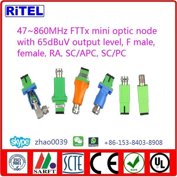 Buy cheap 40~1050MHz GPON/EPON/GEPON fttx passive optic receiver OR100 for triple-play from wholesalers