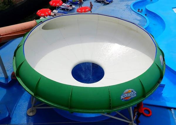 Buy cheap Huge Space Bowl Water Slide 11m Platform Height And 8.9m Bowl Diameter from wholesalers
