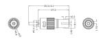 5dB Fiber Optic Attenuator Single Mode LC UPC For Optical Margin Testing