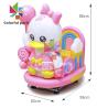 Buy cheap Rainbow Duck Coin Operated Kiddie Ride 100W with Steering Wheel from wholesalers