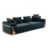 Buy cheap Luxury Solid Wood Frame Matte Fabric Living Room Sofa For Home Furniture from wholesalers