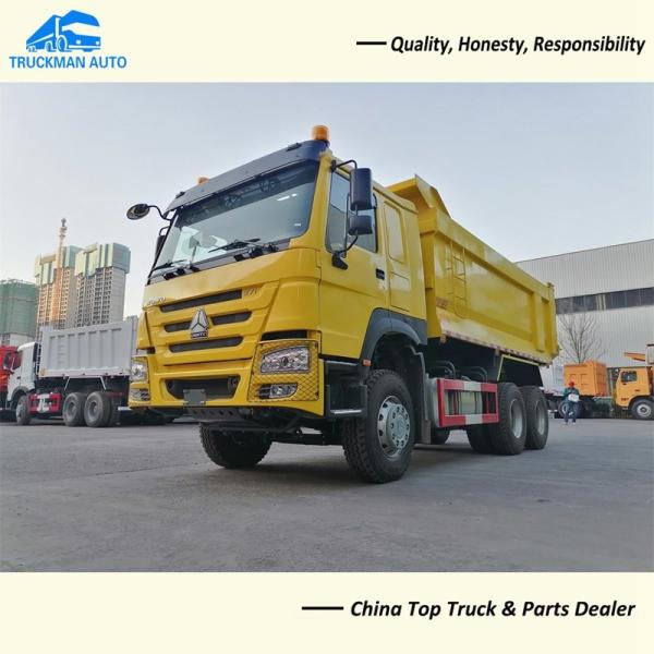 Buy cheap 20m3 SINOTRUK HOWO 30 Tons Tipper Truck For Guine from wholesalers