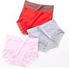 Buy cheap Large Size Womens Underwears Sexy High Waist Cotton Panties Elastic Lace Pure Breathable Briefs from wholesalers