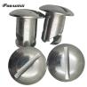 Buy cheap 7/16" Silver Steel Quarter Turn Dzus Dome Head Buttons for Universal Fit in Sprint Cars Replace/Repair Purpose from wholesalers