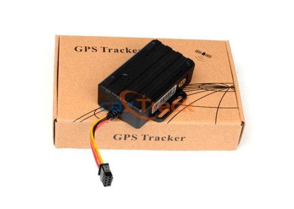 Buy cheap Black Mini Waterproof GPS Tracker , Motorcycle GPS Tracking Device from wholesalers